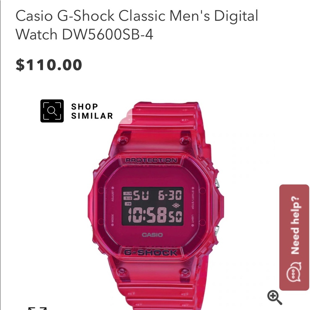 Men's Casio G-Shock Digital Watch